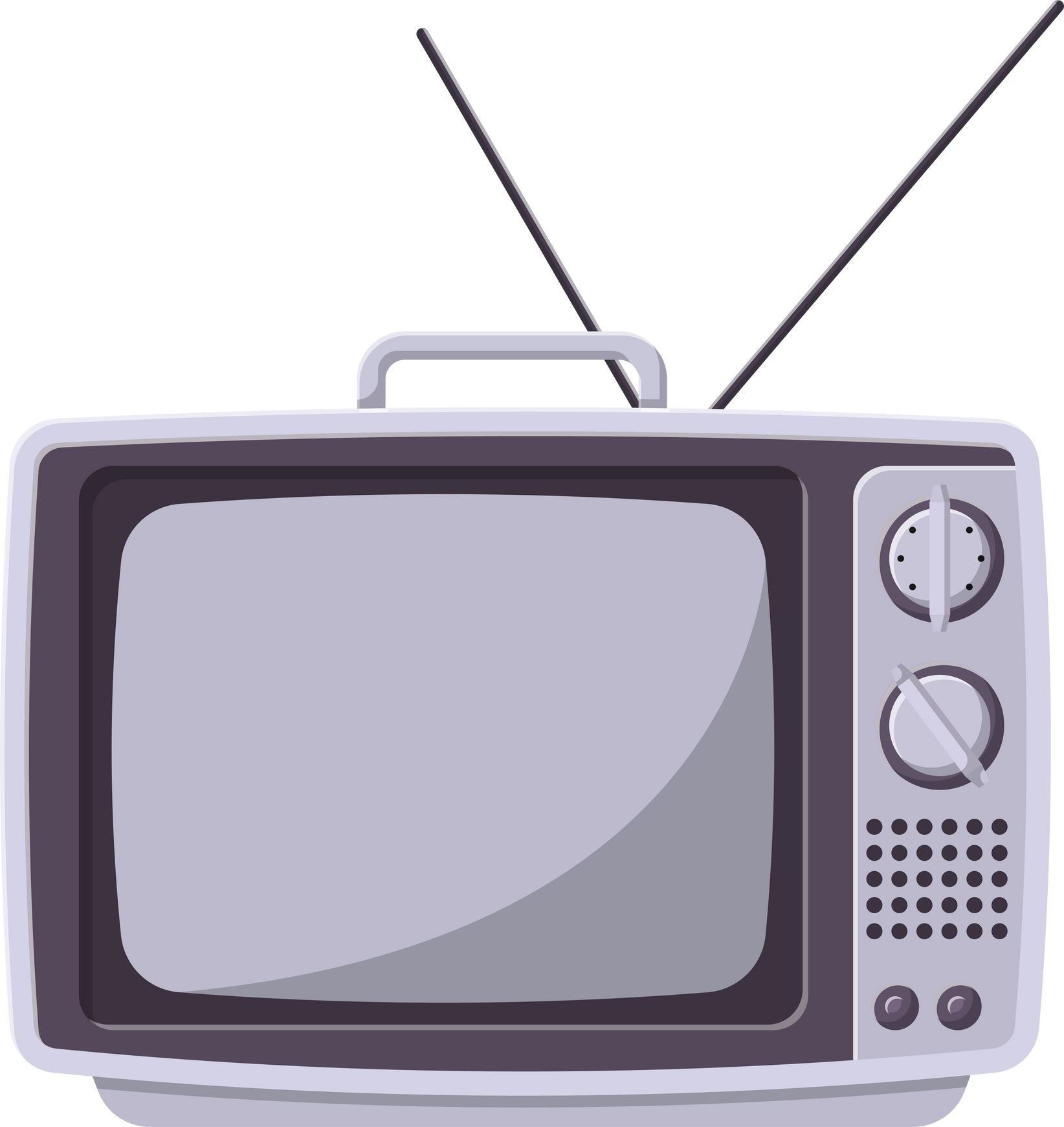 Retro TV Icon